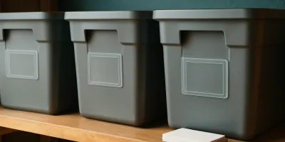Best Adhesive Label Pockets for Storage Bins: When Stickers Need to Change