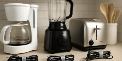 Best Appliance Cord Wraps for Kitchen Counters and Small Appliances