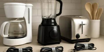 Best Appliance Cord Wraps for Kitchen Counters and Small Appliances