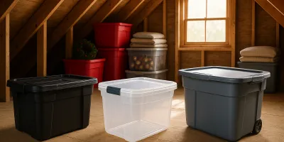 Best Attic Storage Bins 2026