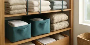 Best Closet Shelf Dividers for Linen Closets: Stop the Towel Slide