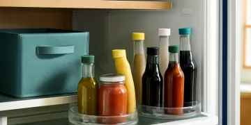 Best Fridge Turntables and Condiment Shelves for Crowded Refrigerator Doors