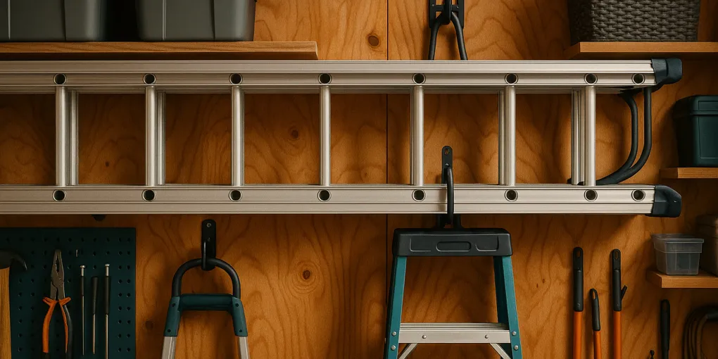 Best Garage Ladder Storage Hooks (2026): Wall and Ceiling Picks