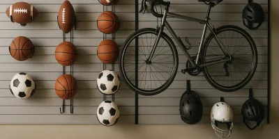 Best Garage Sports Equipment Storage