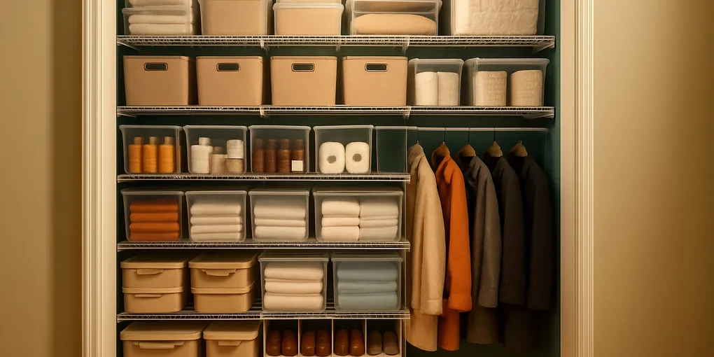 Best Hall Closet Organizers (2026): Coat Closets, Linen, and Catch-All Storage