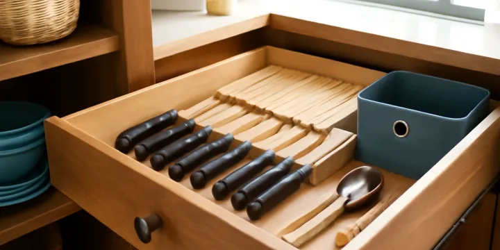 Best Knife Drawer Organizers for Safer Kitchen Storage