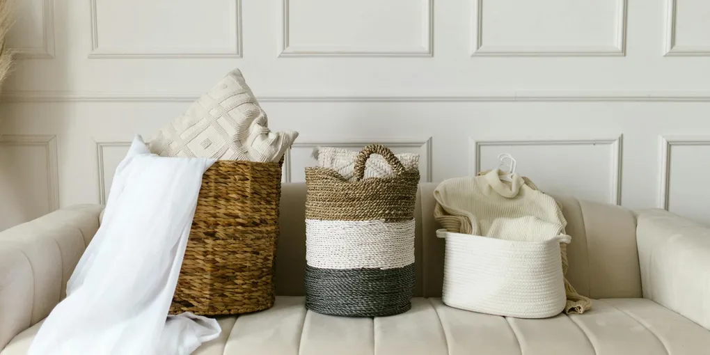 Best Baskets and Bins for Living Room Organization 2026