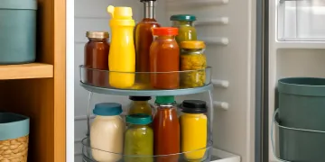 Best Refrigerator Lazy Susans for Condiments: Turntables That Stop the Back-Shelf Graveyard