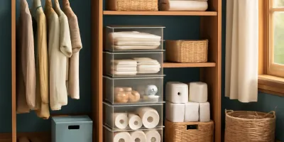 Best Stackable Clear Bins for Closet Overflow Zones
