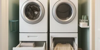 Best Stackable Washer Dryer Storage Accessories