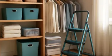 Best Step Stools for High Closet Shelves: Safer Reach Without Turning the Closet Into a Climb Zone