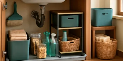 Best Under-Sink Leak Trays and Cabinet Organizers for Small Kitchens
