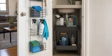 Best Vertical Cleaning Storage for a Small Apartment: Keep Supplies Reachable Without a Floor Pile