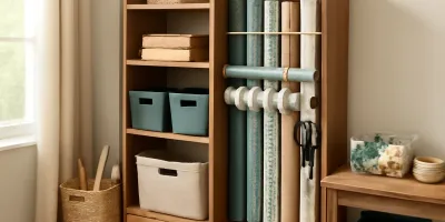 Best Vertical Gift Wrap Stations for Closets, Corners, and Craft Rooms
