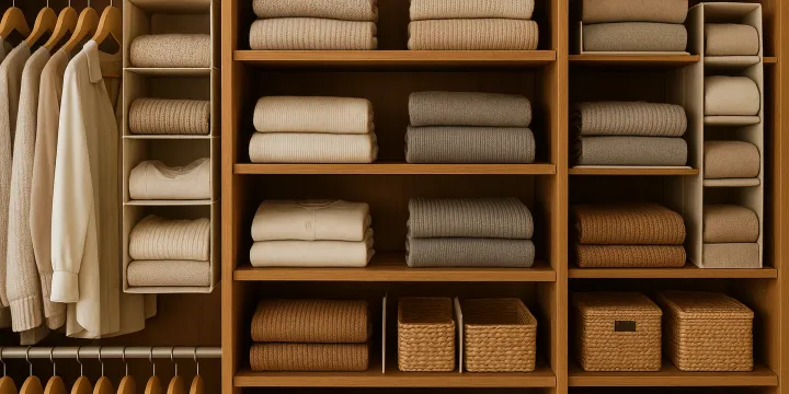 Best Wardrobe Organizers and Clothing Systems 2026