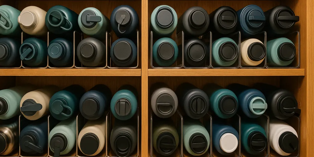 Best Water Bottle Organizers for Cabinets and Counters (2026)