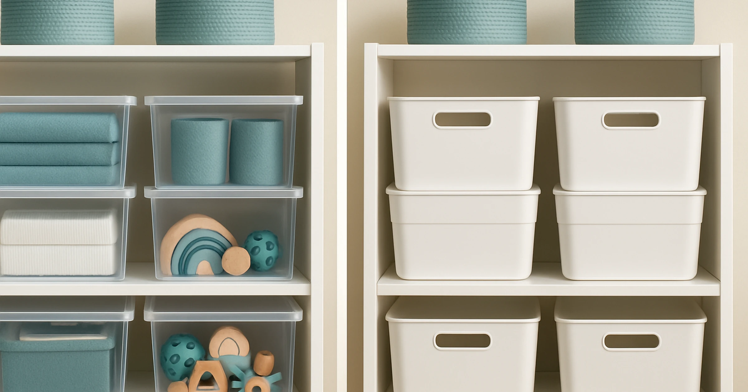 Do Clear Storage Bins Reduce Clutter or Just Make It Visible?