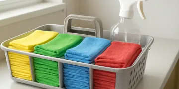 Do Color-Coded Cleaning Cloths Prevent Cross-Contamination at Home?