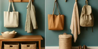 Drop Zone Bench vs Wall Hooks: Which Entryway System Actually Reduces Clutter?