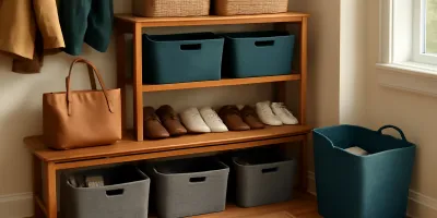 How to Build an Entryway Shoe Drop Zone That Actually Stays Clear