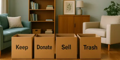 How to Declutter Before a Move