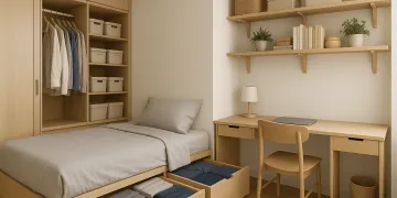 How to Maximize Storage in a Small Bedroom