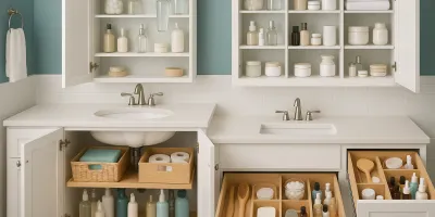 How to Organize Bathroom Cabinets