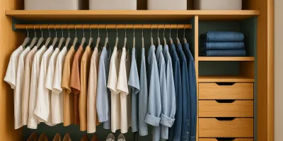 How to Organize Your Bedroom Closet