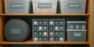 How to Organize Holiday Decorations
