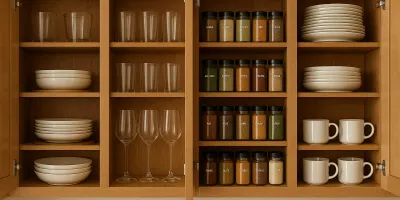 How to Organize Kitchen Cabinets