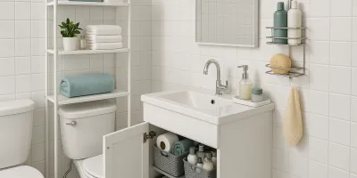 How to Organize a Small Bathroom