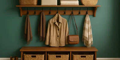 How to Organize a Small Entryway