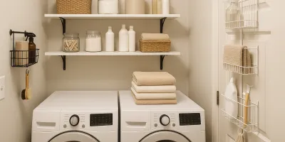 How to Organize a Small Laundry Room