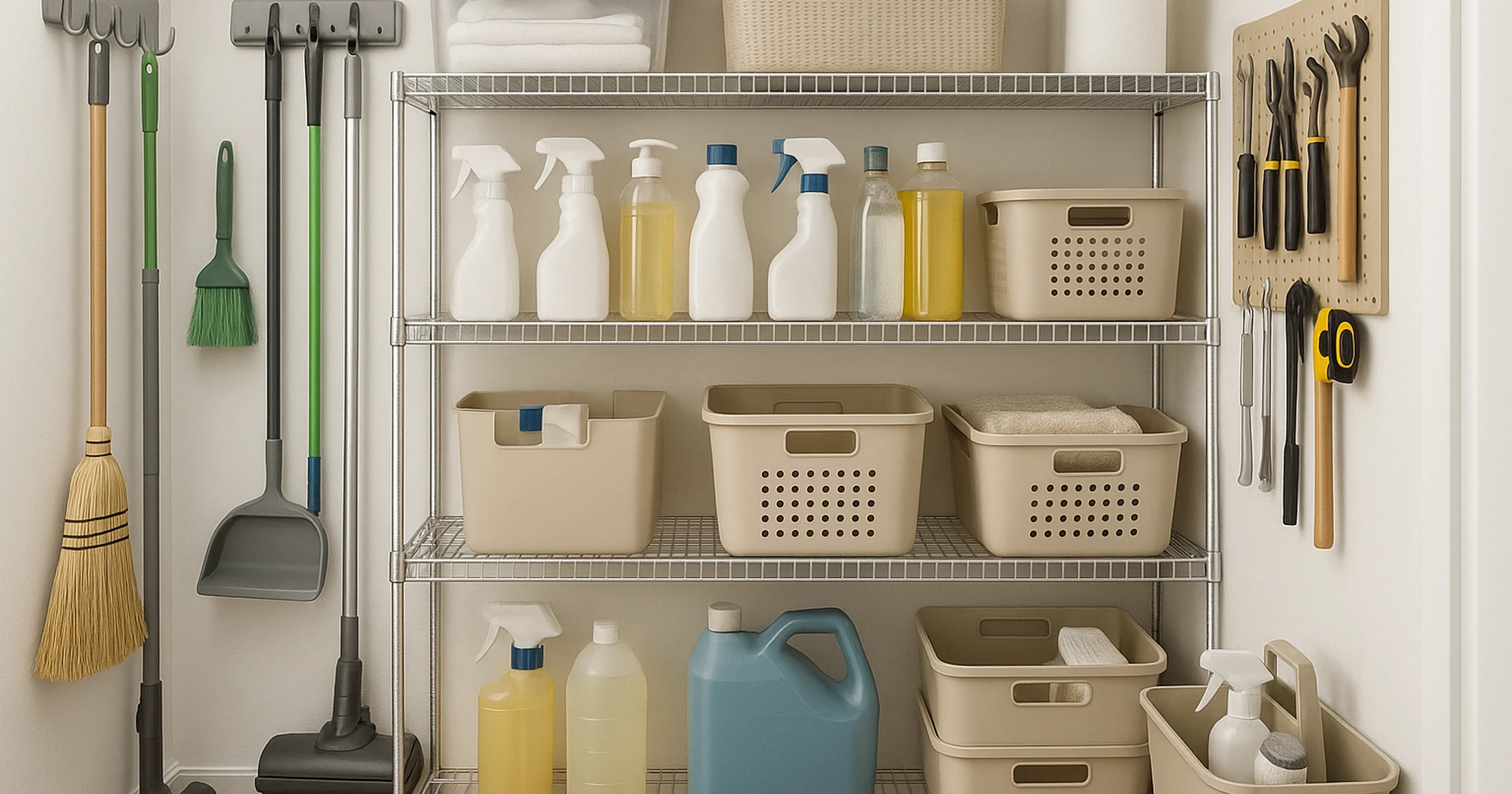 How to Organize a Utility Closet 2026