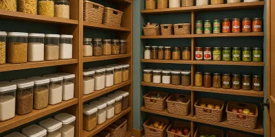 How to Organize a Walk-In Pantry