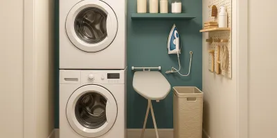 How to Set Up a Laundry Room in a Closet