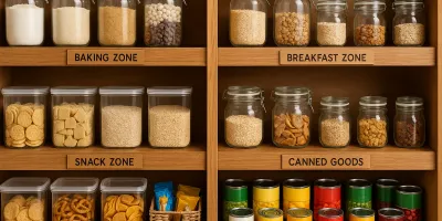 How to Set Up Zones in Your Pantry