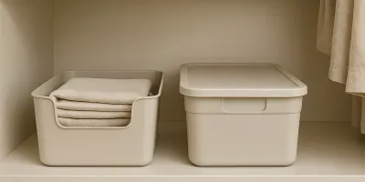 Open Bins vs Lidded Bins for Daily-Use Storage