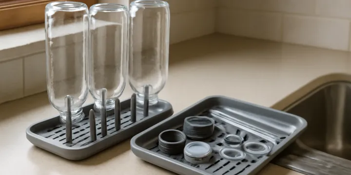 Reusable Water Bottle Drying Station Protocol: Stop the Sink-Side Bottle Pile