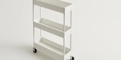 SimpleHouseware 3-Tier Slim Rolling Cart Review: A Flexible Fix for Narrow Storage Gaps