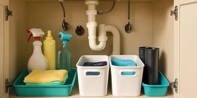 Under-Sink Storage Protocol: Organize Cleaners Without Creating a Hidden Hazard