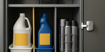 Utility Closet Chemical Separation Protocol for Safer Home Storage
