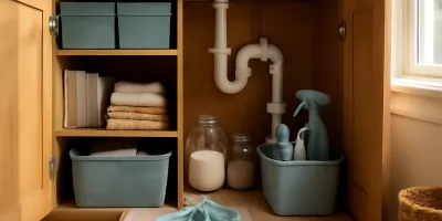 Why Damp Cleaning Cloths Smell Under the Sink and How to Reset the Storage