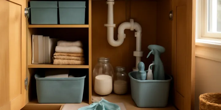 Why Damp Cleaning Cloths Smell Under the Sink and How to Reset the Storage